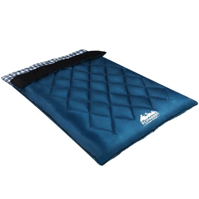 Sleeping Bag Camping Hiking Tent Outdoor Comfort 5 Degree – Navy Blue