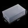 Clear Shoe Box Foldable Transparent Shoe Storage Stackable Case – 20