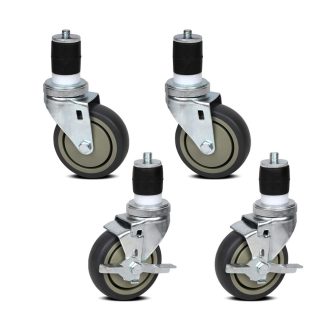 Set of 4 Swivel Castor Wheels