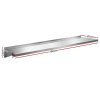 Stainless Steel Wall Shelf Kitchen Shelves Rack Mounted Display Shelving – 180x30x24 cm