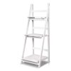 Bookshelf Corner Shelf 3 Tiers – ZANE White