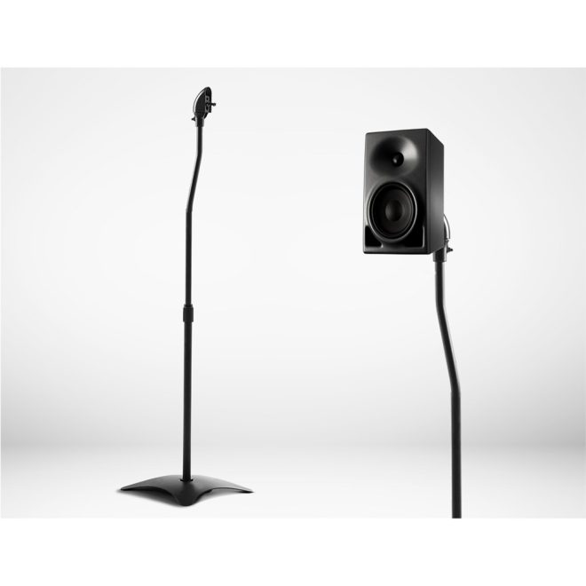 Set of 2 112CM Surround Sound Speaker Stand – Black