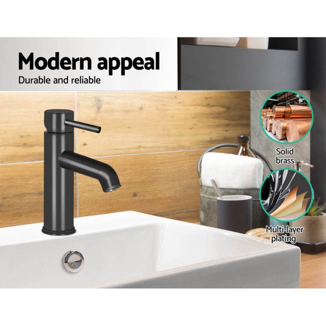 Basin Mixer Tap Faucet – 192×150 cm, Black