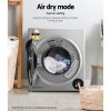 5kg Tumble Dryer Fully Auto Wall Mount Kit Clothes Machine Vented – Silver