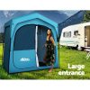 Double Camping Shower Toilet Tent Outdoor Fast Set Up Change Room