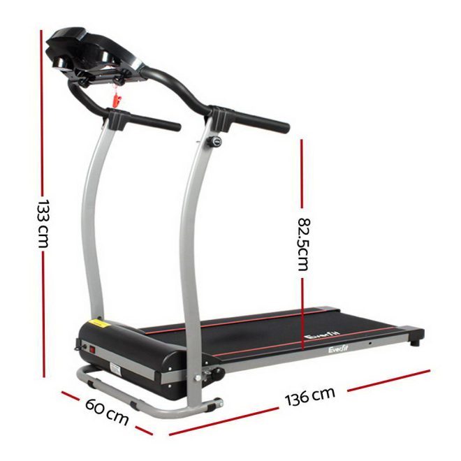 Treadmill Electric Home Gym Exercise Machine Fitness Equipment Physical – Run belt width: 34cm