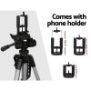 Professional Camera Tripod Monopod Stand DSLR Pan Head Mount Flexible