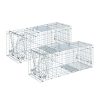 Humane Animal Trap Cage  – Silver