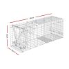 Humane Animal Trap Cage  – Silver