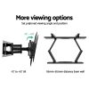 TV Wall Mount Bracket for 32″-80″ LED LCD Full Motion Dual Strong Arms