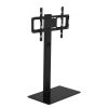 TV Stand Mount Bracket for 32″-70″ LED LCD Glass Storage Floor Shelf