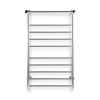 Devanti Electric Heated Towel Rail Rack 14 Bars Wall Mounted Clothes Dry Warmer