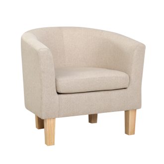 Armchair Lounge Chair Tub Accent Armchairs Fabric Sofa Chairs