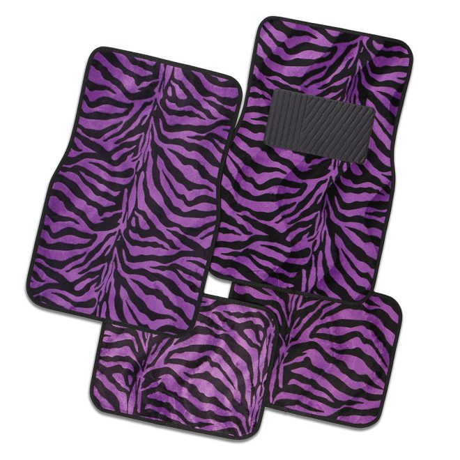 Safari Carpet Mat Zebra – Purple