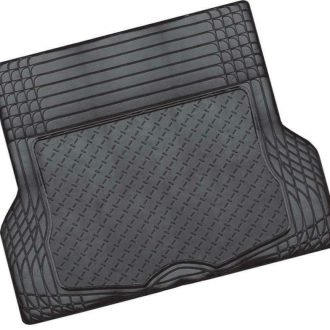 ALUMINIUM LOOK 1-Piece Boot Mat – [Rubber/Aluminium Look]