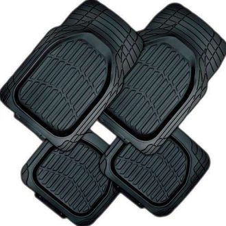 MYSTIC 4-Piece Car Mat – [Rubber]