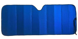 Premium Sun Shade [147cm x 68.5cm] – Matt Blue