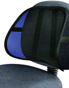 Universal Mesh Back Support – BLACK