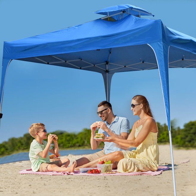 Arcadia Furniture 3M x 3M Outdoor Folding Tent – Navy