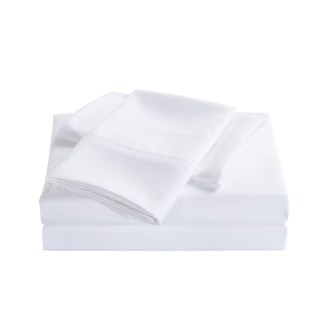 Royal Comfort 2000 Thread Count Bamboo Cooling Sheet Set Ultra Soft Bedding White – KING