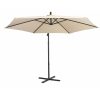 Milano 3M Outdoor Umbrella Cantilever With Protective Cover Patio Garden Shade – Beige