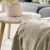 Chiswick Throw – Merino Wool/Cashmere – Beige