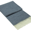 Chiswick Throw – Merino Wool/Cashmere – Navy