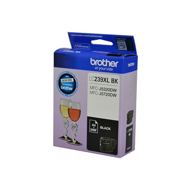 Brother LC239XL BKS Black Ink Cartridge – MFC-J5320DW/J5720DW – up to 2400 pages