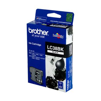 Brother LC-38 Ink Cartridge – DCP-145C/165C/195C/375CW, MFC-250C/255CW/257CW/290C/295CN- up to 300 pages