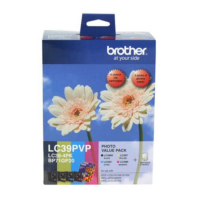 BROTHER LC39 Photo Value Pack