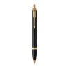 PARKER IM Black Gd Trm Ball Pen Md Blu