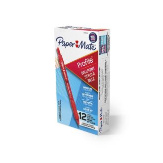 PAPER MATE Profile Ball Pen 1.0mm Box of 12