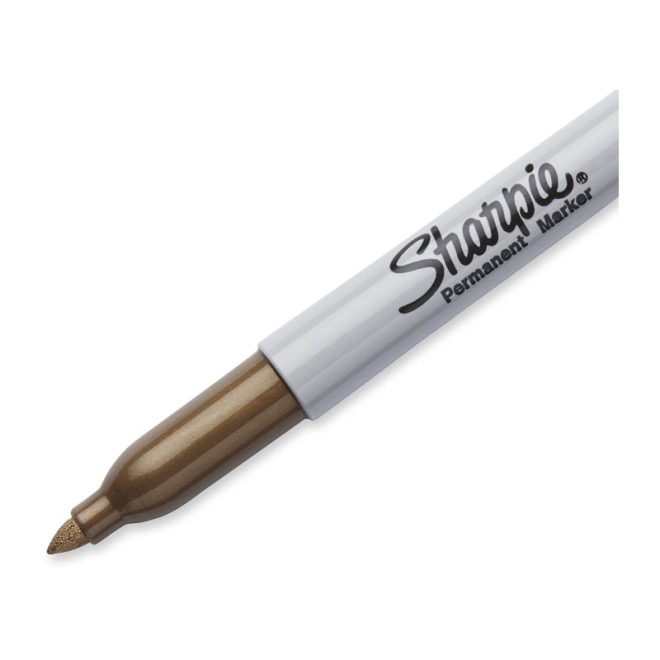 SHARPIE Permanent Marker FP Box of 12 – Gold