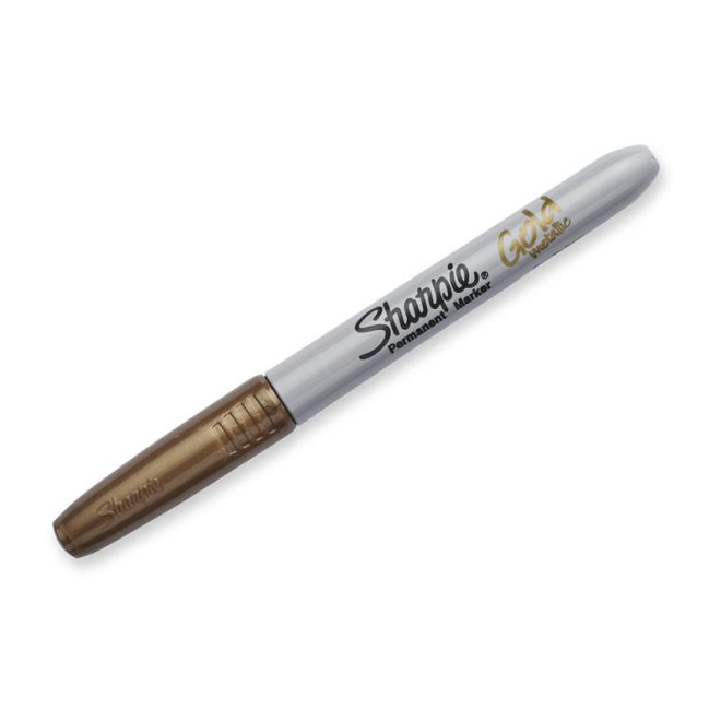 SHARPIE Permanent Marker FP Box of 12 – Gold