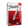 SHARPIE Permanent Marker Fine Point Box of 12 – Black