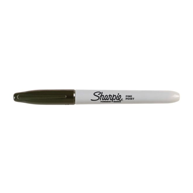 SHARPIE Permanent Marker Fine Point Box of 12 – Black