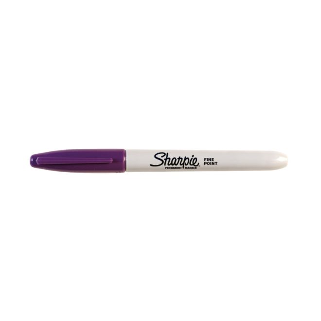 SHARPIE Marker Fine UPC Box of 12 – Purple