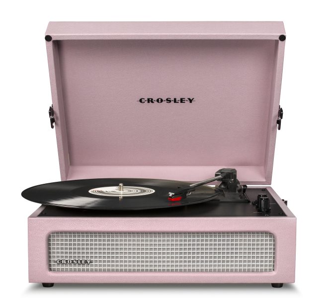 CROSLEY Crosley Voyager – Bluetooth Portable Turntable – Amethyst