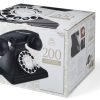 GPO RETRO GPO 200 ROTARY TELEPHONE – BLACK