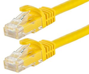 ASTROTEK CAT6 Cable Premium RJ45 Ethernet Network LAN UTP Patch Cord 26AWG – 5M, Yellow