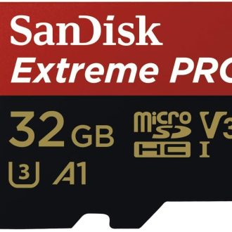 SANDISK SanDisk Extreme Pro microSDHC SQXCG V30 U3 C10 A1 UHS-1 R 90MB/s W 4×6 SD Adaptor Android Smartphone Action Camera Drones