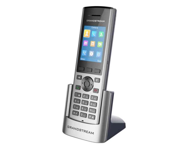 GRANDSTREAM DP730 Cordless High-Tier DECT Handset, 240×320 Colour LCD, 3 Programmable Soft Keys, 40hrs Talk Time & 500hrs Standby Time