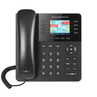 GRANDSTREAM GXP2135 8 Line IP Phone, 4 SIP Accounts, 320×240 Colour LCD Screen, HD Audio, Built-In Bluetooth, Powerable Via POE