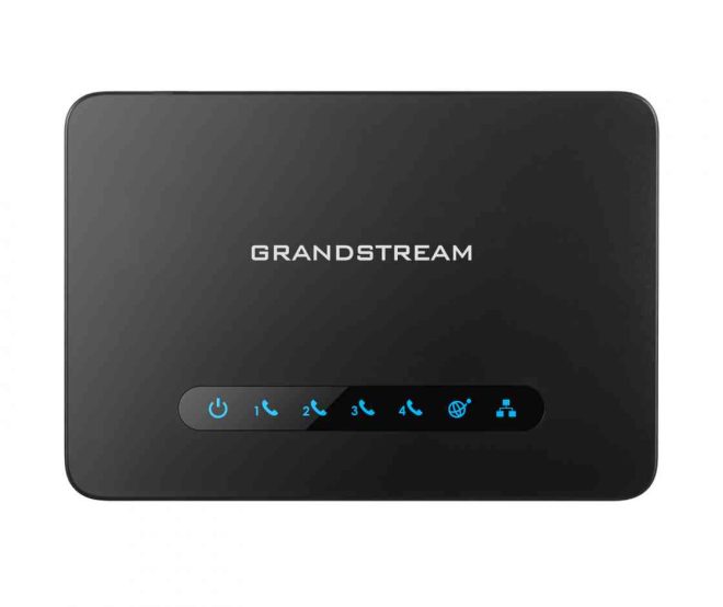 GRANDSTREAM HT814 FXS ATA,  Voip Gateway, Dual GbE Network – 4 Port