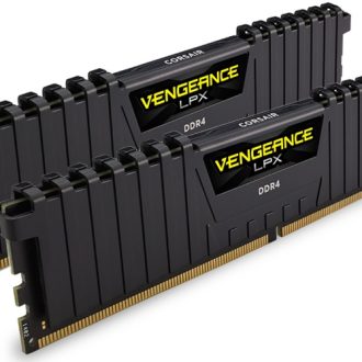 CORSAIR Vengeance LPX 32GB (2x16GB) DDR4 3200MHz C16 Desktop Gaming Memory Black CMK32GX4M2B3200C16