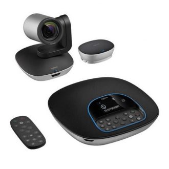 LOGITECH CC3500e Conference Cam Group HD Video Conferencing Webcam for Med-Large Meeting Rooms 1080p Pan Tilt Zoom Camera & Speakerphone BT NFC