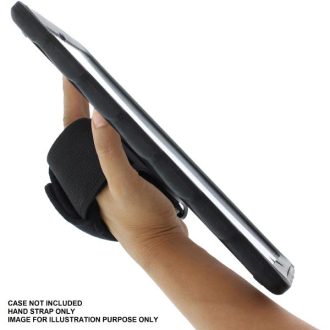 Gumdrop Tablet Hand Strap – Designed to attached to the rear of tablets, iPads &amp select cases using a double click velcro ring with 3M adhesive back