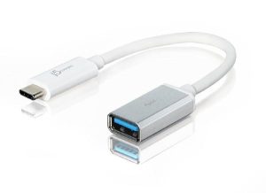 J5create JUCX05 USB-C 3.1 Male Type-C to USB-A Type-A Female Adapter – Convert or connect USB-C to USB-A accessories