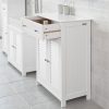 Freestanding Storage Cabinet with Doors/Drawer 60x87x35 cm