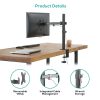 activiva ErgoLife Monitor Screen Double Joint Monitor Arm – Single Monitor